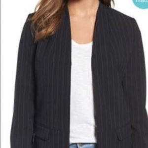 Halogen Pinstriped Blazer